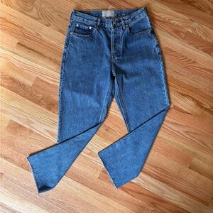 Everlane‎ womans Straight Blue Jeans